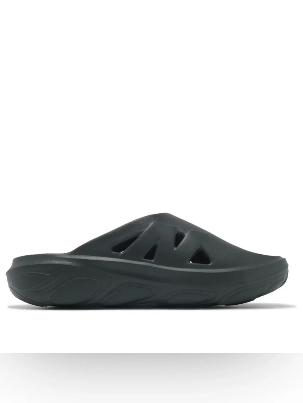 New Balance NIB Fresh Foam RCVRY Super Comfy Black Neutral Women's Slide Sandals